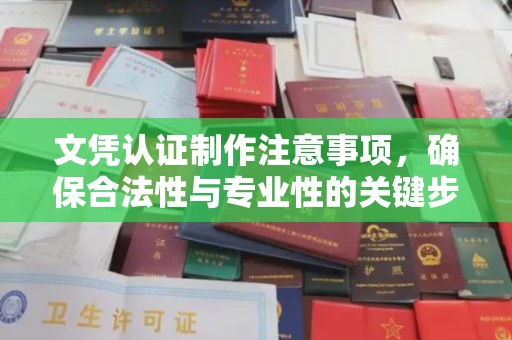 东川文凭认证制作注意事项，确保合法性与专业性的关键步骤