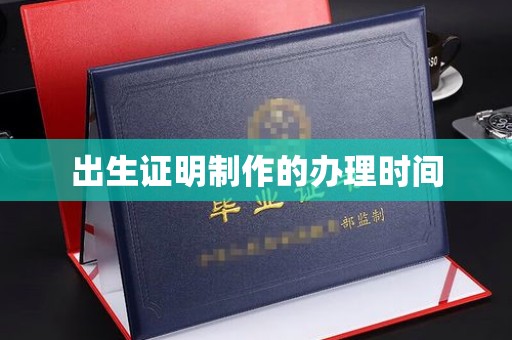 东川出生证明制作的办理时间