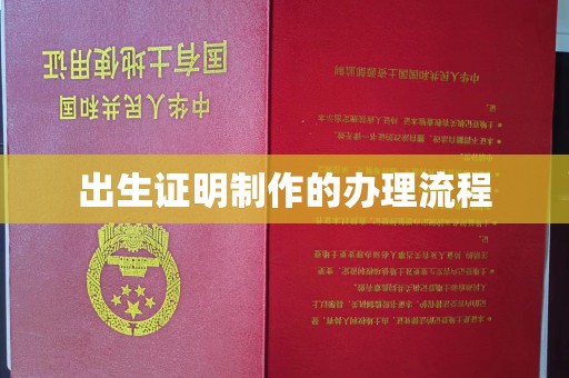 东川出生证明制作的办理流程