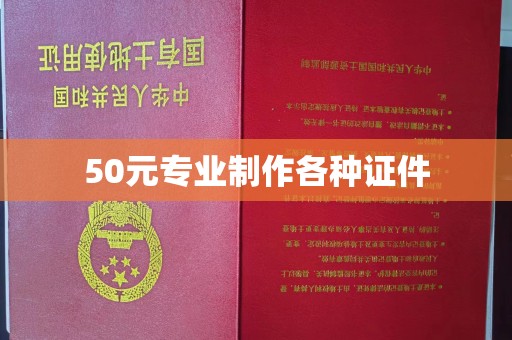 东川50元专业制作各种证件