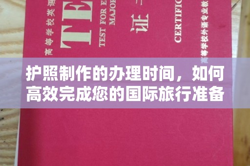 东川护照制作的办理时间，如何高效完成您的国际旅行准备