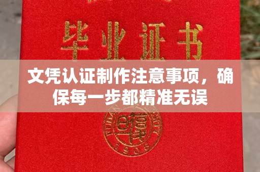 东川文凭认证制作注意事项，确保每一步都精准无误