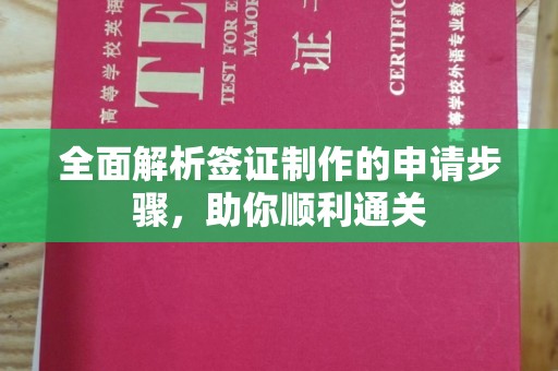 东川全面解析签证制作的申请步骤，助你顺利通关