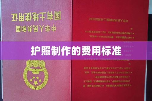 东川护照制作的费用标准