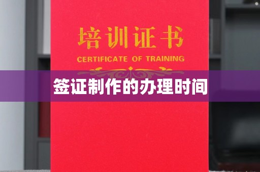 东川签证制作的办理时间